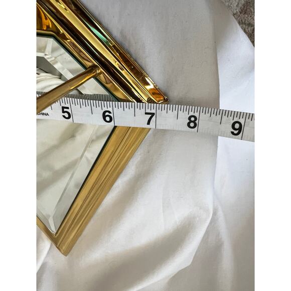 PartyLite brass mirrored beveled glass Infinity wall sconce candle holders set 2 - Picture 14 of 15